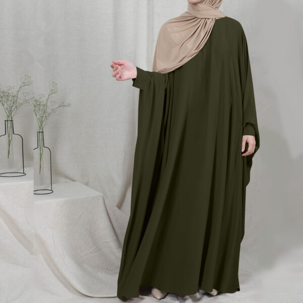 Eid Hooded Muslim Women Hijab Dress Prayer Garment Jilbab Abaya Long Khimar Full Cover Ramadan Gown Abayas Islamic Clothes Niqab – Bild 9