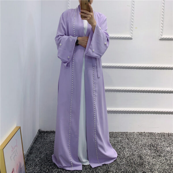 Eid Kaftan Moroccan Abaya Dubai Turkey Hijab Muslim Fashion – Bild 6