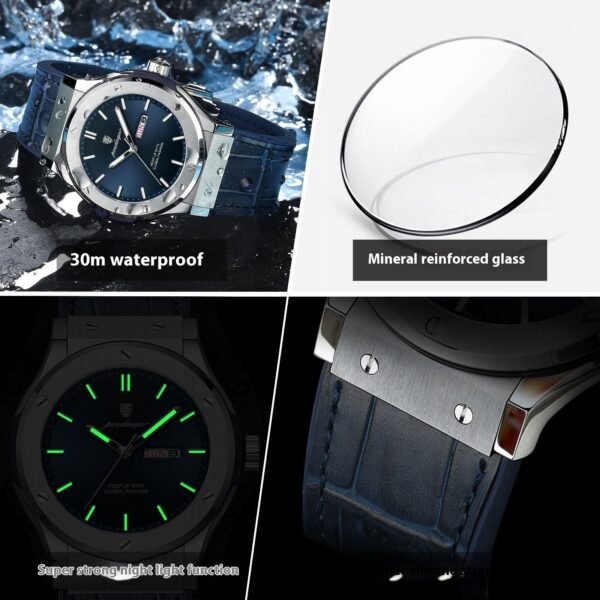 Men's Waterproof Luminous Quartz Watch – Bild 8