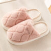 Plush Slippers Winter For Women Indoor Floor Bedroom Home Slipper Warm Solid House Shoes Men Couple – Bild 8